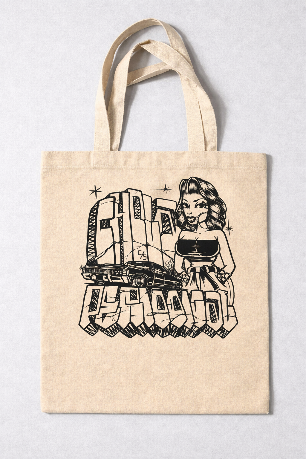 TOTE BAG- ED GUTTER COLLAB
