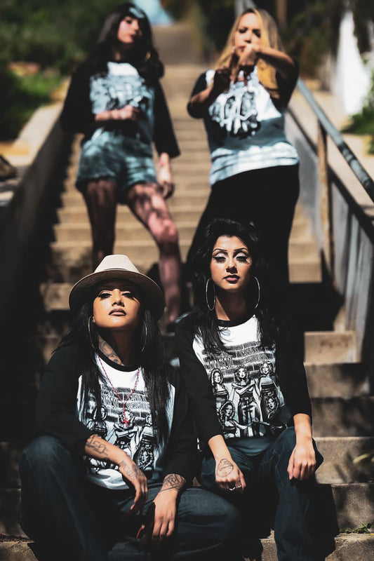 CHOLAS UNIDAS- 3/4 SLEeVE